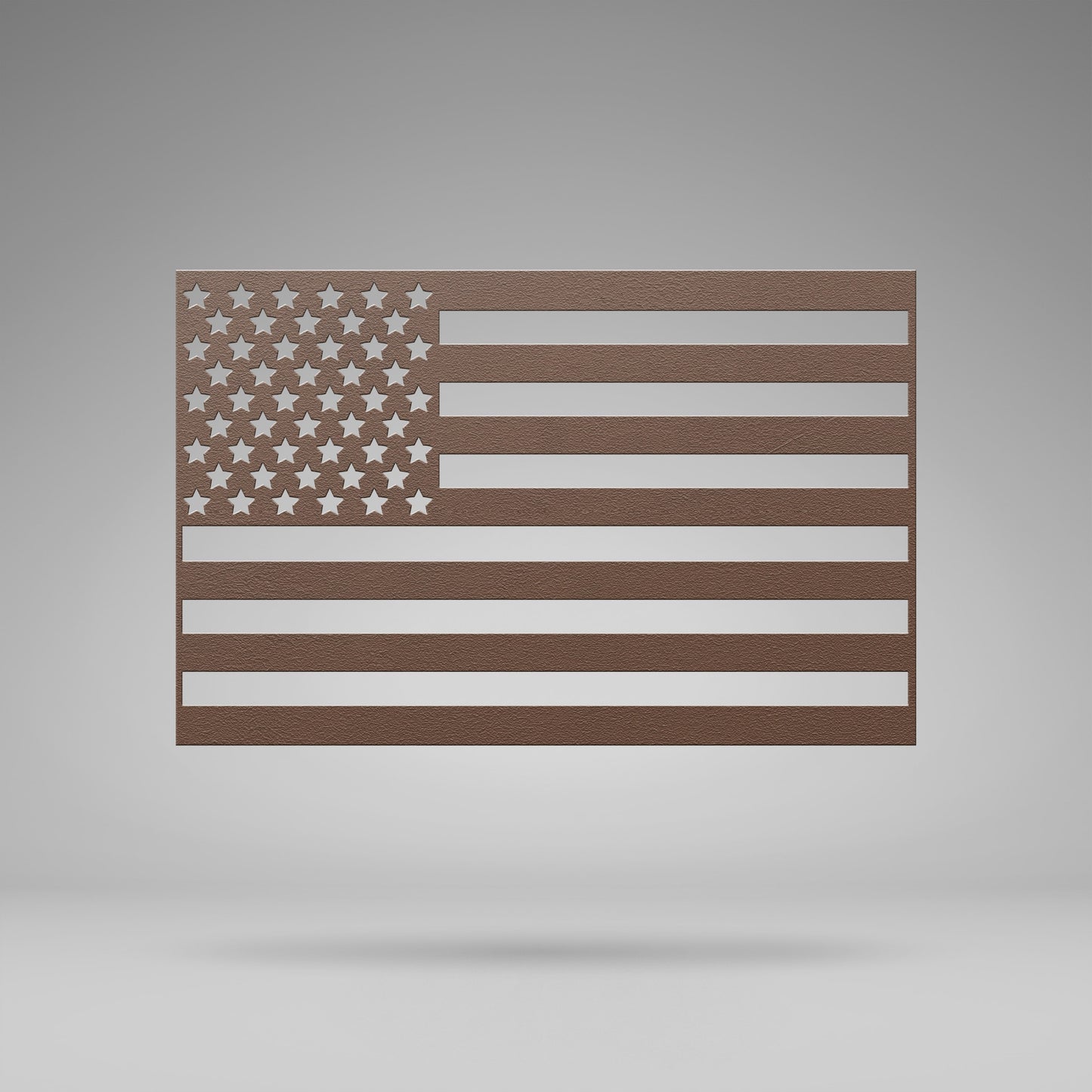 American Flag Metal Sign