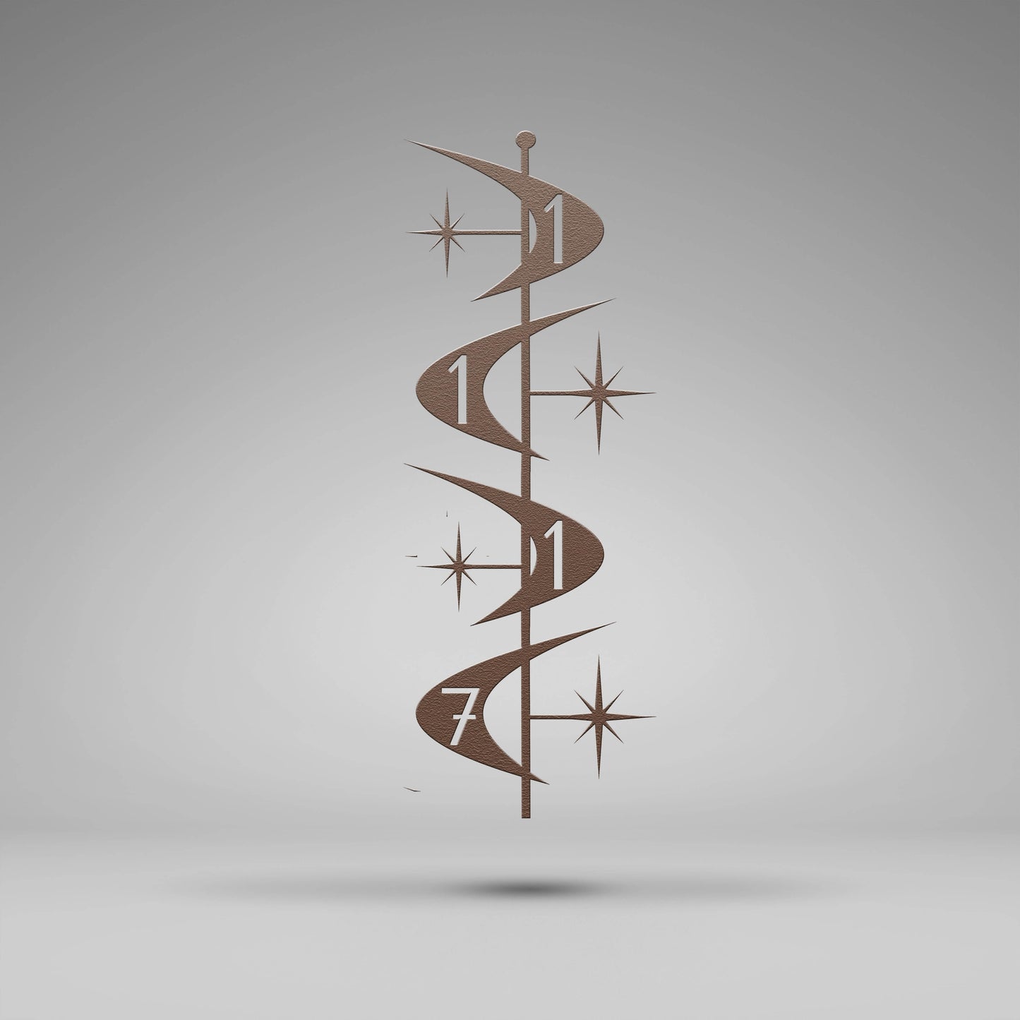 Atomic Boomerang Address Sign