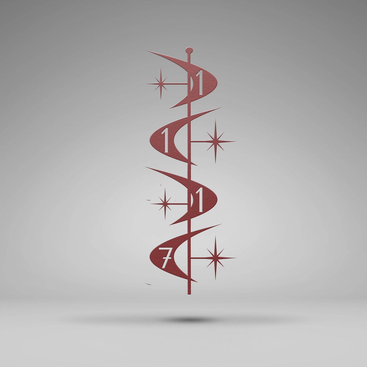 Atomic Boomerang Address Sign